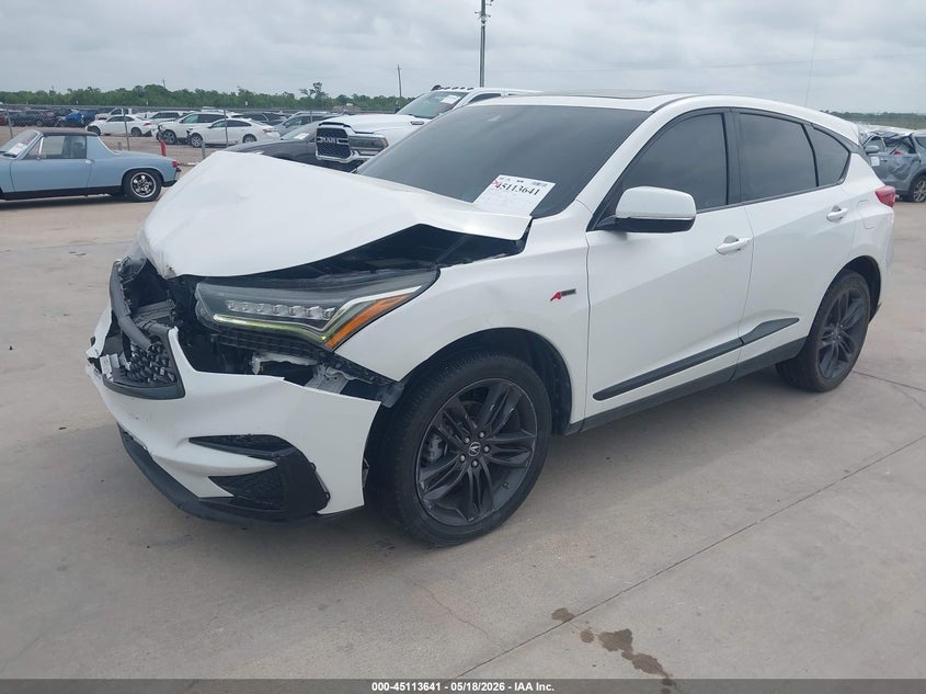 2020 Acura Rdx VIN 5J8TC1H64LL012319 IAAI salvage auction — FRONT END, Salvage (Texas), sold $8,050 on 2026-07-10 (photo 2)