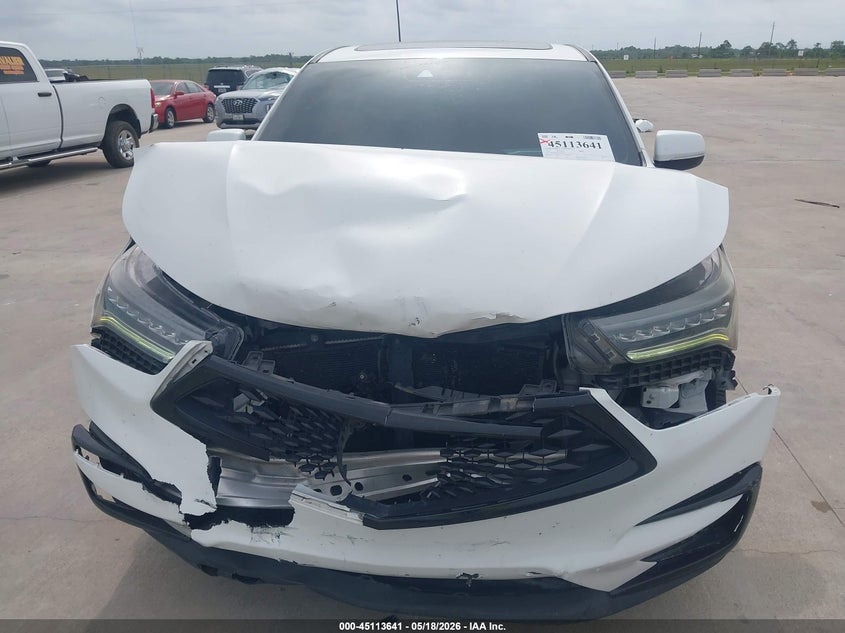 2020 Acura Rdx VIN 5J8TC1H64LL012319 IAAI salvage auction — FRONT END, Salvage (Texas), sold $8,050 on 2026-07-10 (photo 6)