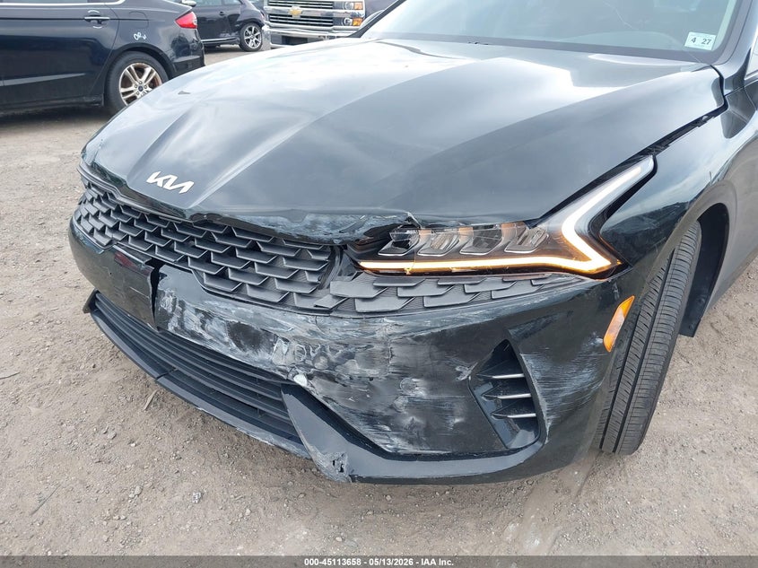 2022 Kia K5 VIN 5XXG14J28NG150060 IAAI salvage auction — LEFT FRONT, Salvage Title, sold $4,500 on 2026-07-12 (photo 6)