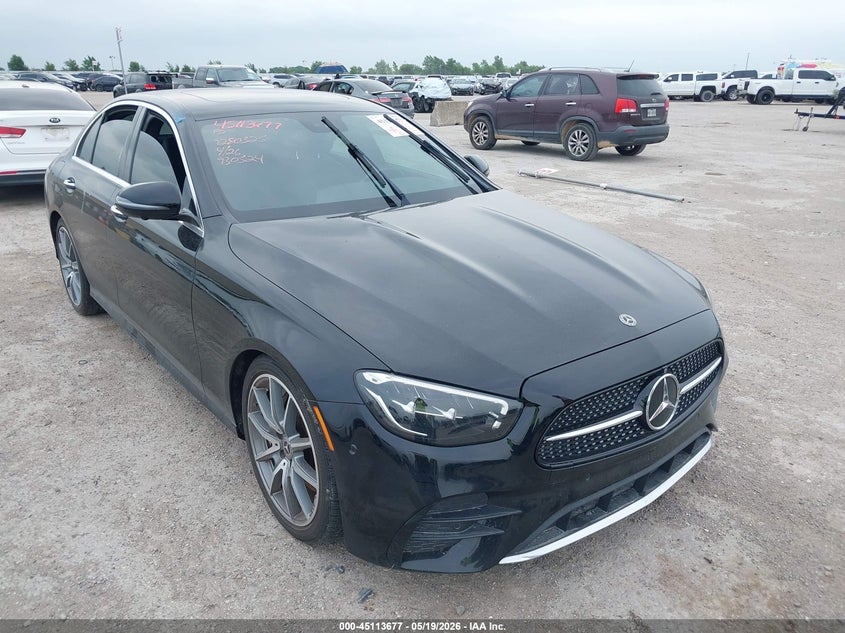 2021 Mercedes-benz E-klasse VIN W1KZF8DB6MA930524 IAAI salvage auction — WATER/FLOOD, Salvage (Texas), sold $12,100 on 2026-07-08 (photo 1)