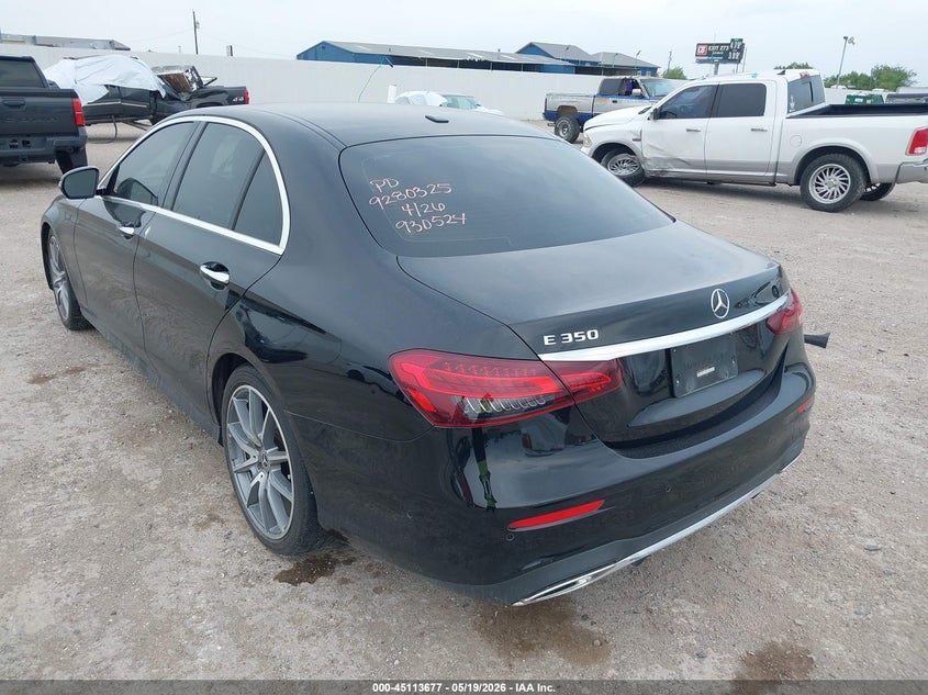2021 Mercedes-benz E-klasse VIN W1KZF8DB6MA930524 IAAI salvage auction — WATER/FLOOD, Salvage (Texas), sold $12,100 on 2026-07-08 (photo 3)