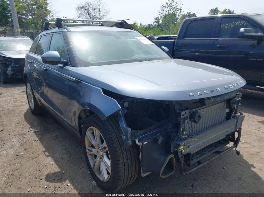 2019 Land rover Range rover velar VIN SALYB2EX4KA215224 IAAI salvage auction — FRONT END, Salvage (Massachusetts), sold $4,950 on 2026-07-22 (photo 1)