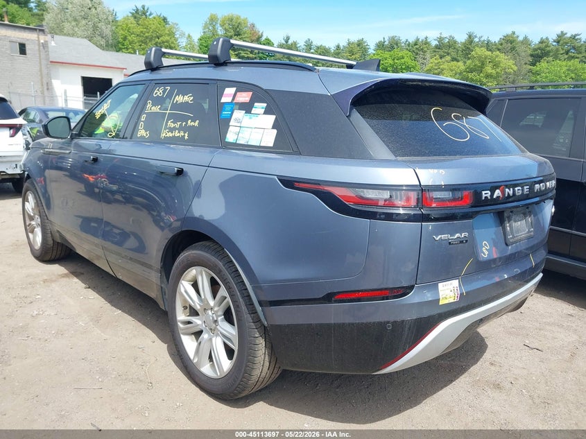 2019 Land rover Range rover velar VIN SALYB2EX4KA215224 IAAI salvage auction — FRONT END, Salvage (Massachusetts), sold $4,950 on 2026-07-22 (photo 3)
