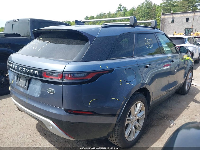 2019 Land rover Range rover velar VIN SALYB2EX4KA215224 IAAI salvage auction — FRONT END, Salvage (Massachusetts), sold $4,950 on 2026-07-22 (photo 4)