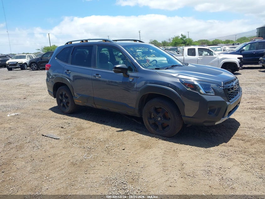 2022 Subaru Forester VIN JF2SKALC6NH449045 IAAI salvage auction — WATER/FLOOD, Salvage (Hawaii), sold $3,050 on 2026-07-15 (photo 1)