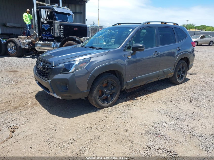 2022 Subaru Forester VIN JF2SKALC6NH449045 IAAI salvage auction — WATER/FLOOD, Salvage (Hawaii), sold $3,050 on 2026-07-15 (photo 2)