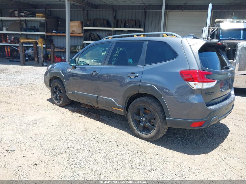 2022 Subaru Forester VIN JF2SKALC6NH449045 IAAI salvage auction — WATER/FLOOD, Salvage (Hawaii), sold $3,050 on 2026-07-15 (photo 3)