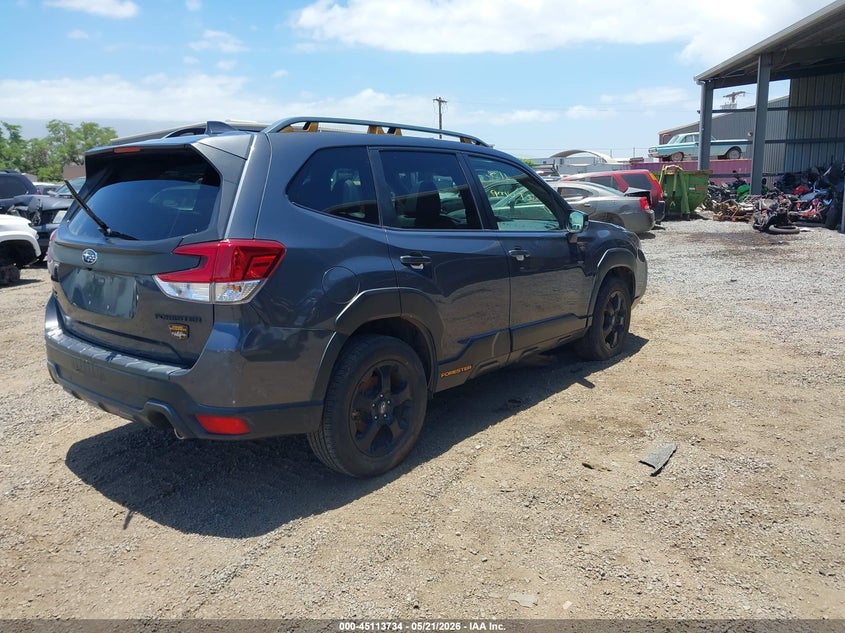 2022 Subaru Forester VIN JF2SKALC6NH449045 IAAI salvage auction — WATER/FLOOD, Salvage (Hawaii), sold $3,050 on 2026-07-15 (photo 4)