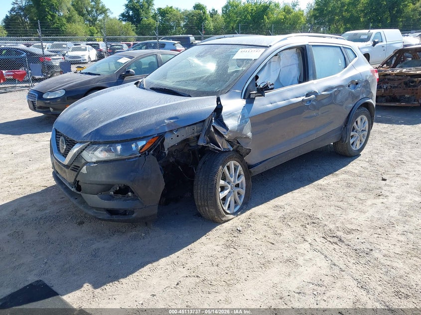 2022 Nissan Rogue VIN JN1BJ1BWXNW481637 IAAI salvage auction — LEFT SIDE, Salvage (Iowa), sold $1,100 on 2026-07-13 (photo 2)