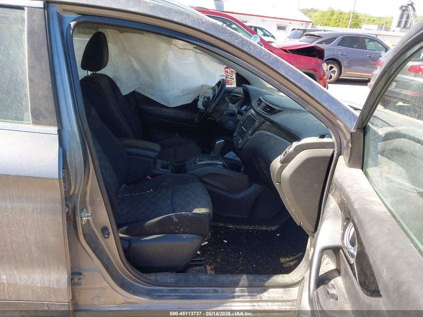 2022 Nissan Rogue VIN JN1BJ1BWXNW481637 IAAI salvage auction — LEFT SIDE, Salvage (Iowa), sold $1,100 on 2026-07-13 (photo 5)