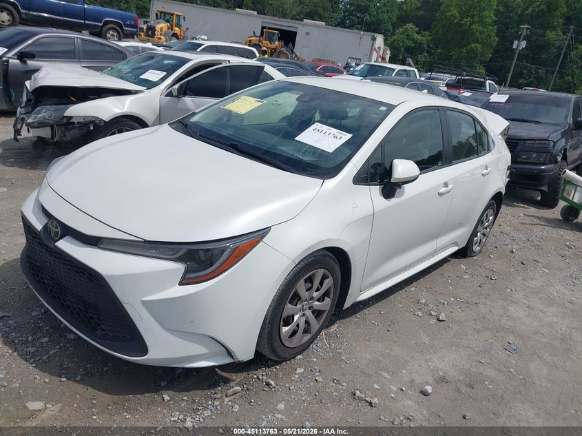 2021 Toyota Corolla VIN JTDEPMAE2MJ138738 IAAI salvage auction — REAR END, Salvage (Georgia), sold $5,050 on 2026-07-07 (photo 2)