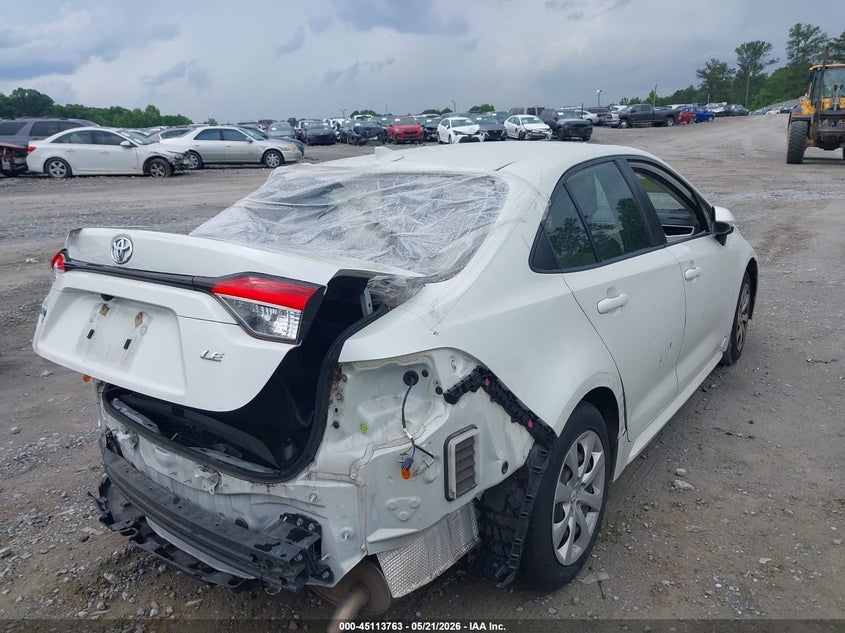 2021 Toyota Corolla VIN JTDEPMAE2MJ138738 IAAI salvage auction — REAR END, Salvage (Georgia), sold $5,050 on 2026-07-07 (photo 4)