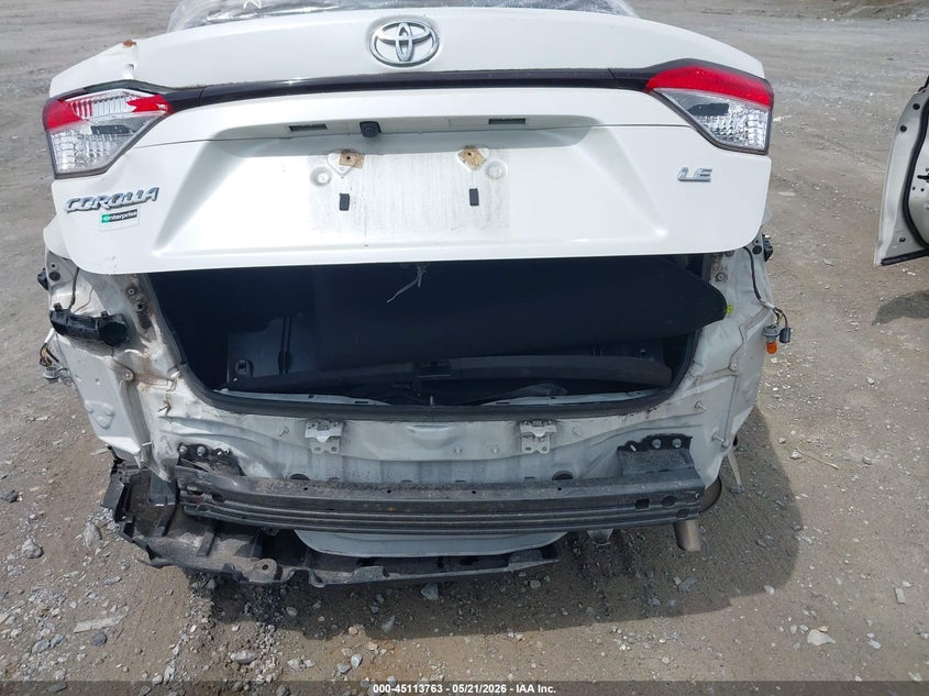2021 Toyota Corolla VIN JTDEPMAE2MJ138738 IAAI salvage auction — REAR END, Salvage (Georgia), sold $5,050 on 2026-07-07 (photo 6)