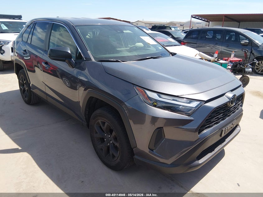2023 Toyota Rav 4 VIN JTMF1RFV8PD098860 IAAI salvage auction — LEFT SIDE, Salvage (Texas), sold $11,300 on 2026-07-14 (photo 1)