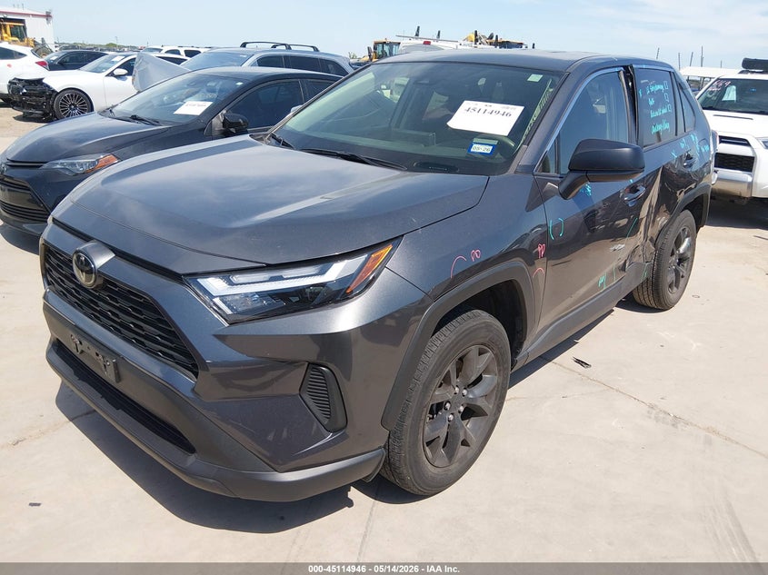 2023 Toyota Rav 4 VIN JTMF1RFV8PD098860 IAAI salvage auction — LEFT SIDE, Salvage (Texas), sold $11,300 on 2026-07-14 (photo 2)