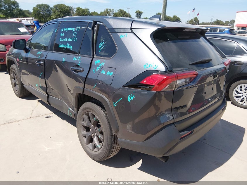 2023 Toyota Rav 4 VIN JTMF1RFV8PD098860 IAAI salvage auction — LEFT SIDE, Salvage (Texas), sold $11,300 on 2026-07-14 (photo 3)