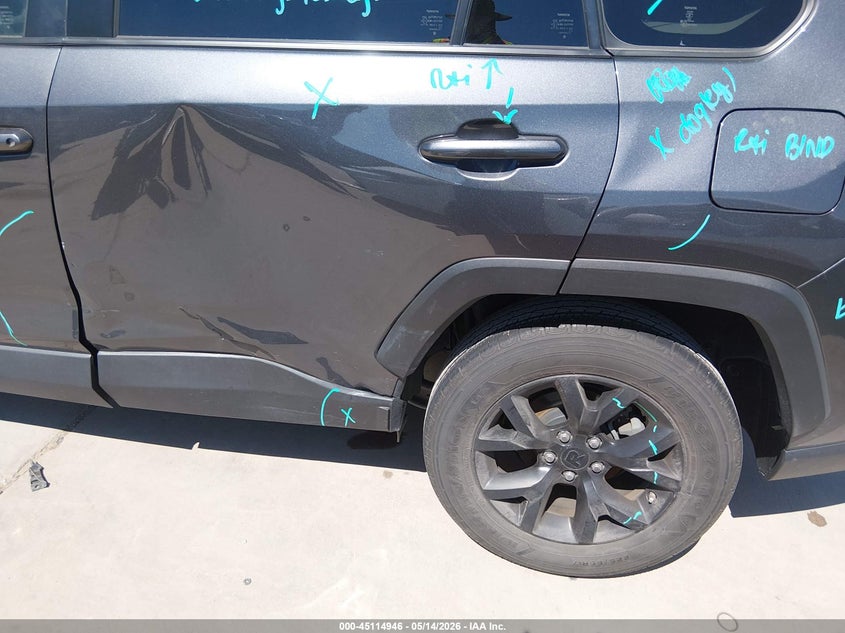 2023 Toyota Rav 4 VIN JTMF1RFV8PD098860 IAAI salvage auction — LEFT SIDE, Salvage (Texas), sold $11,300 on 2026-07-14 (photo 6)