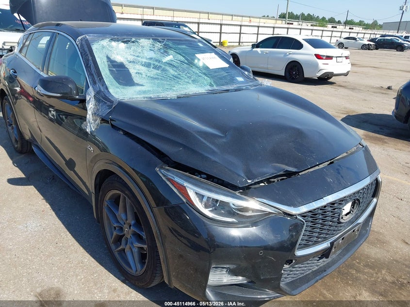 2018 Infiniti Qx30 VIN SJKCH5CP3JA003575 IAAI salvage auction — FRONT END, Original (Texas), sold $1,050 on 2026-07-29 (photo 6)