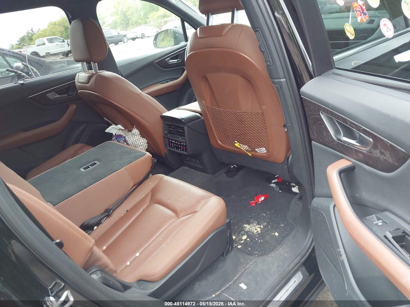 2021 Audi Q7 VIN WA1LJAF79MD022284 IAAI salvage auction — FRONT END, Salvage (Massachusetts), sold $17,700 on 2026-07-10 (photo 8)