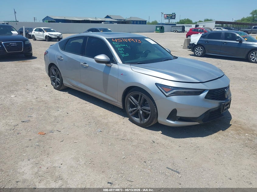 2025 Acura Integra VIN 19UDE4H30SA010731 IAAI salvage auction — HAIL, Original (Texas), sold $10,100 on 2026-07-22 (photo 1)