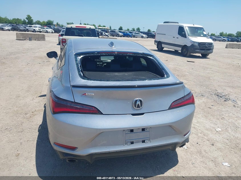 2025 Acura Integra VIN 19UDE4H30SA010731 IAAI salvage auction — HAIL, Original (Texas), sold $10,100 on 2026-07-22 (photo 6)
