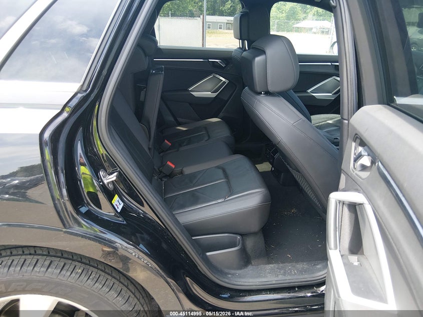 2020 Audi Q3 VIN WA1AECF39L1021463 IAAI salvage auction — LEFT SIDE, Salvage (Mississippi), sold $4,300 on 2026-08-15 (photo 8)
