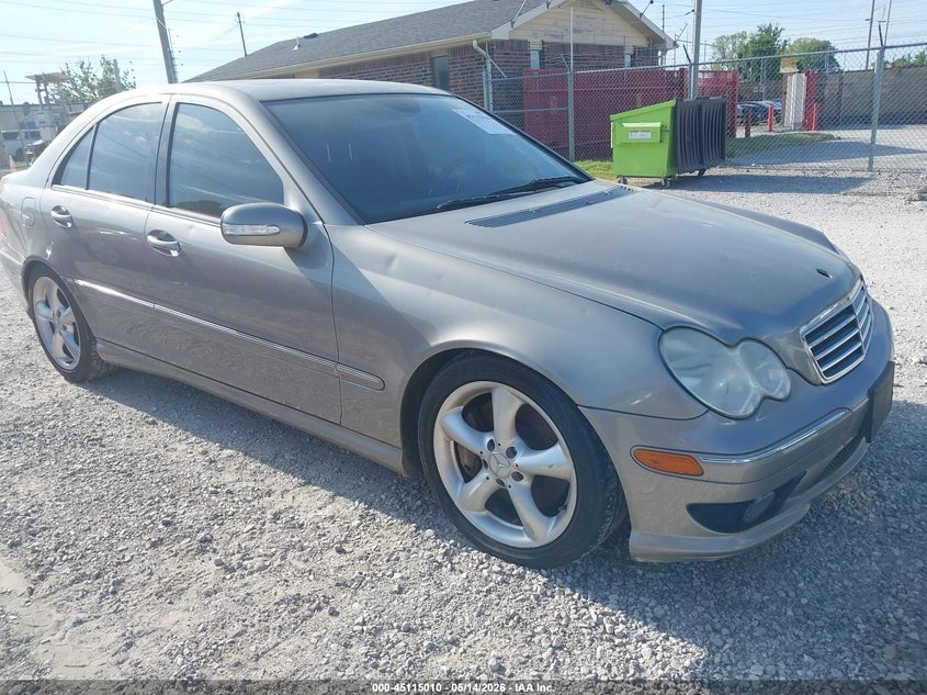 2006 Mercedes-benz C-klasse VIN WDBRF52H66F793881 IAAI salvage auction — HAIL, Clear (Missouri), sold $250 on 2026-07-06 (photo 1)