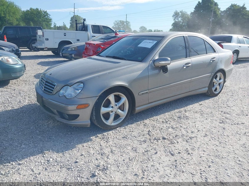 2006 Mercedes-benz C-klasse VIN WDBRF52H66F793881 IAAI salvage auction — HAIL, Clear (Missouri), sold $250 on 2026-07-06 (photo 2)