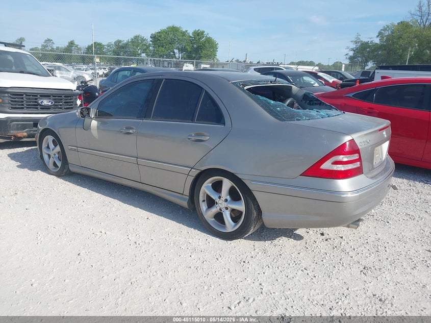2006 Mercedes-benz C-klasse VIN WDBRF52H66F793881 IAAI salvage auction — HAIL, Clear (Missouri), sold $250 on 2026-07-06 (photo 3)