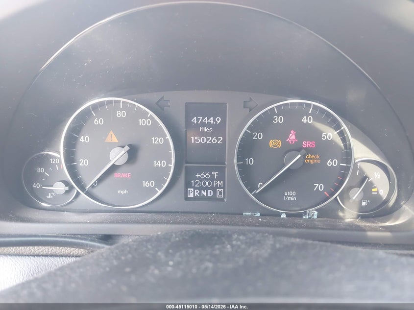 2006 Mercedes-benz C-klasse VIN WDBRF52H66F793881 IAAI salvage auction — HAIL, Clear (Missouri), sold $250 on 2026-07-06 (photo 7)