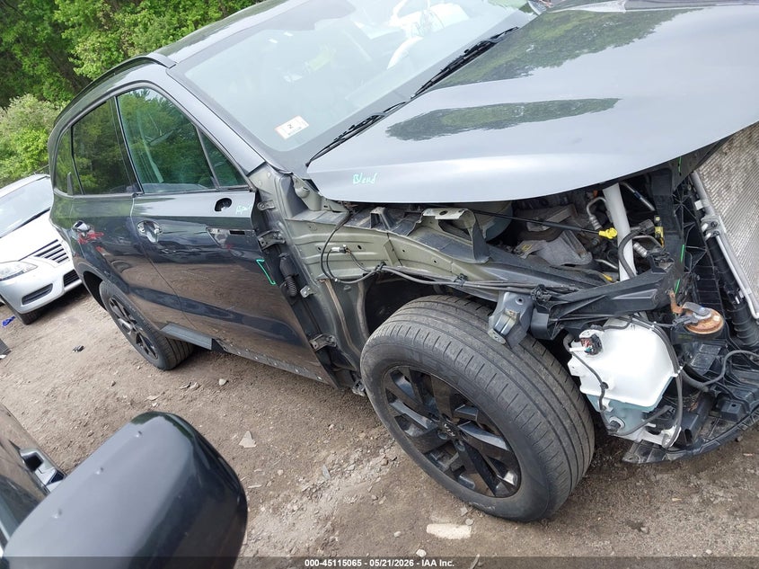 2021 Kia Sorento VIN 5XYRLDLC6MG001536 IAAI salvage auction — FRONT END, Salvage (Massachusetts), sold $3,050 on 2026-07-21 (photo 1)