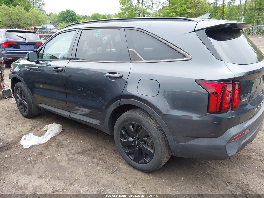 2021 Kia Sorento VIN 5XYRLDLC6MG001536 IAAI salvage auction — FRONT END, Salvage (Massachusetts), sold $3,050 on 2026-07-21 (photo 3)