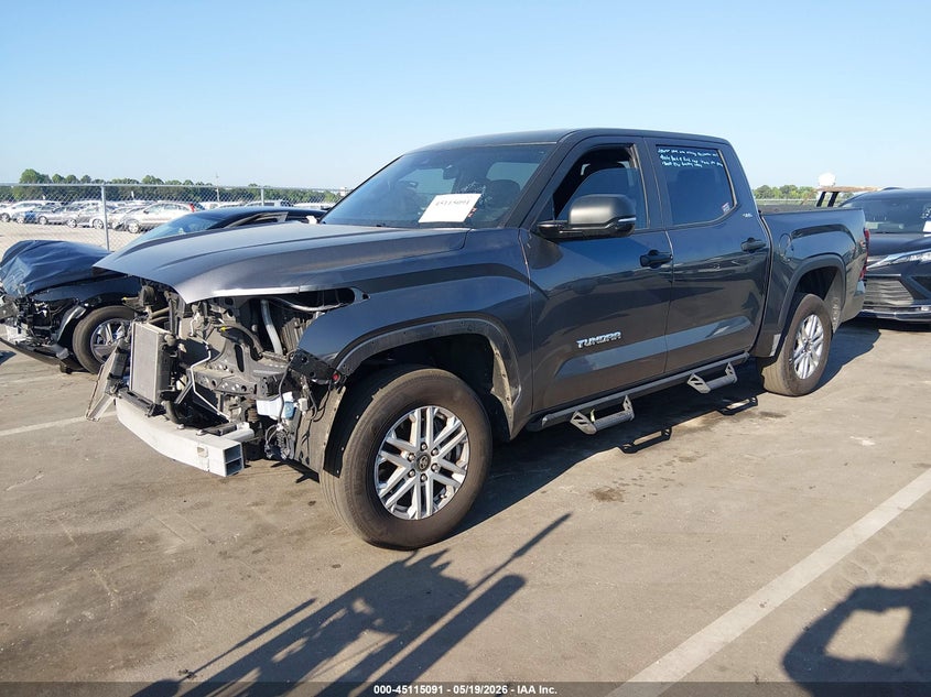 2025 Toyota Tundra VIN 5TFLA5DB4SX260463 IAAI salvage auction — RIGHT FRONT, Salvage (North Carolina), sold $8,500 on 2026-07-22 (photo 2)