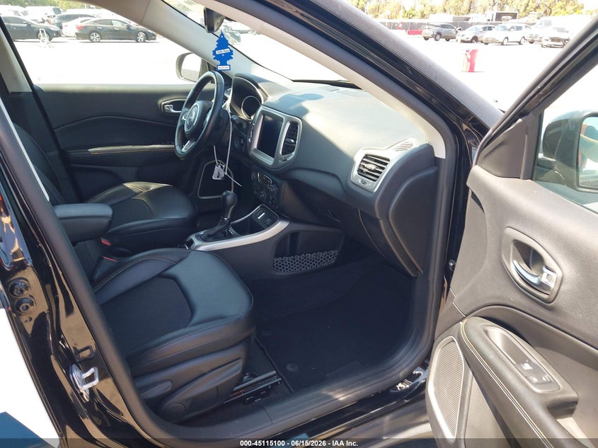 2018 Jeep Compass VIN 3C4NJCBBXJT293123 IAAI salvage auction — NORMAL WEAR, Clear (California), sold $4,000 on 2026-07-09 (photo 5)