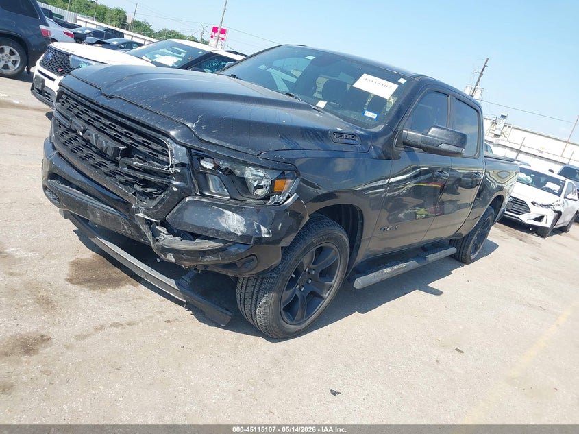 2023 Ram 1500 VIN 1C6SRFMT1PN596813 IAAI salvage auction — FRONT END, Original (Texas), sold $12,400 on 2026-08-01 (photo 2)
