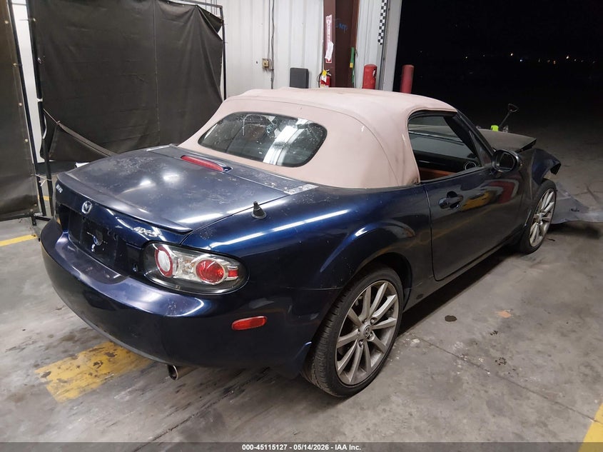 2007 Mazda Mx-5 VIN JM1NC25F370125896 IAAI salvage auction — RIGHT FRONT, Salvage (Arizona), sold $1,200 on 2026-07-14 (photo 4)