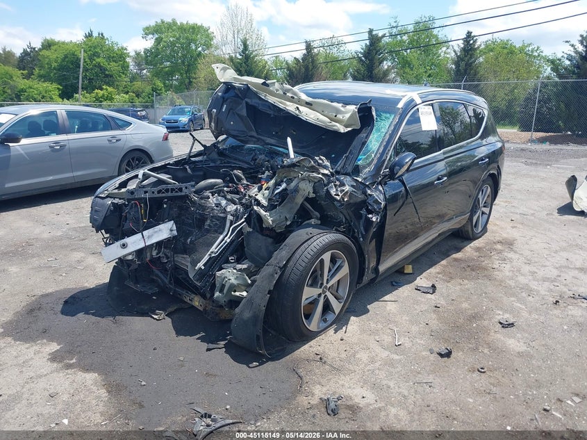 2021 Genesis Gv80 VIN KMUHCESC2MU070528 IAAI salvage auction — FRONT END, Salvage (Virginia), sold $5,200 on 2026-07-10 (photo 2)