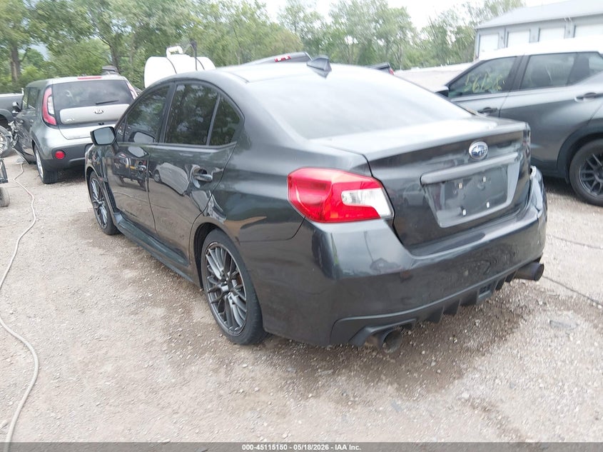 2015 Subaru Wrx VIN JF1VA1A64F9817638 IAAI salvage auction — REAR END, Clear (Indiana), sold $2,050 on 2026-07-22 (photo 3)