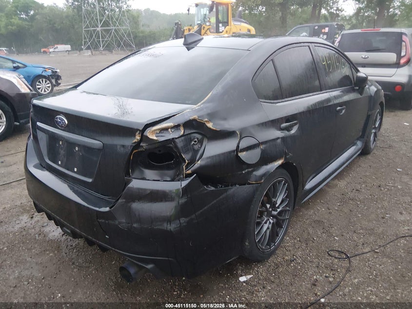 2015 Subaru Wrx VIN JF1VA1A64F9817638 IAAI salvage auction — REAR END, Clear (Indiana), sold $2,050 on 2026-07-22 (photo 6)