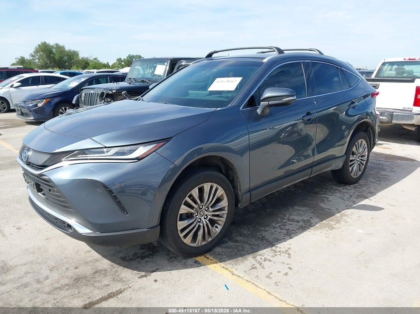 2023 Toyota Venza VIN JTEAAAAH8PJ129731 IAAI salvage auction — RIGHT SIDE, Original (Texas), sold $12,600 on 2026-07-30 (photo 2)