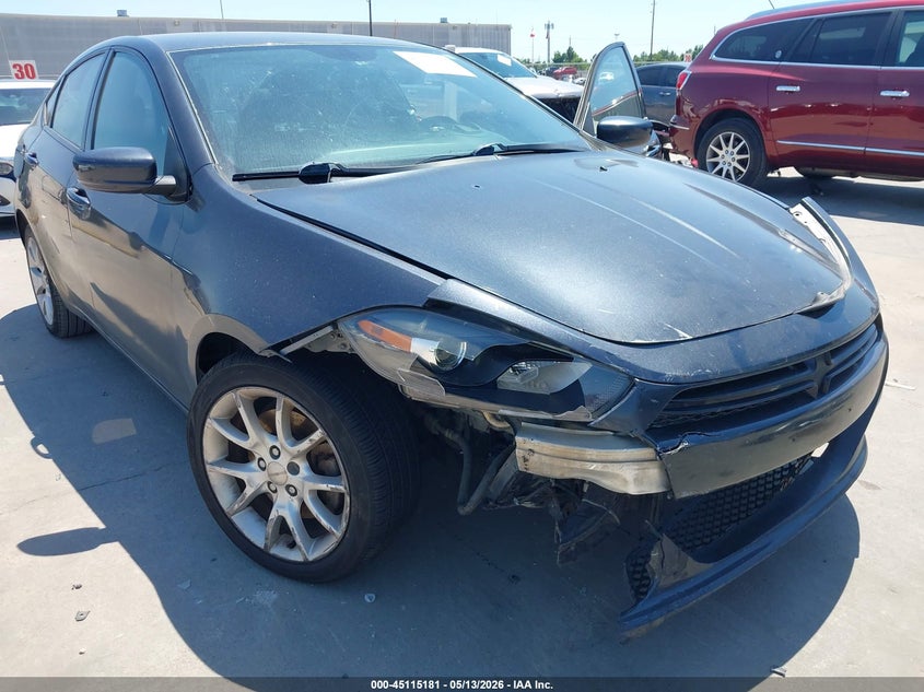 2013 Dodge Dart VIN 1C3CDFBA3DD312116 IAAI salvage auction — RIGHT FRONT, Clear (Oklahoma), sold $500 on 2026-07-09 (photo 6)