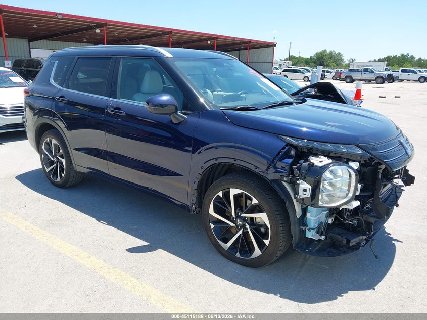 2024 Mitsubishi Outlander VIN JA4J3WA82RZ088944 IAAI salvage auction — FRONT END, Original (Texas), sold $11,500 on 2026-07-09 (photo 1)