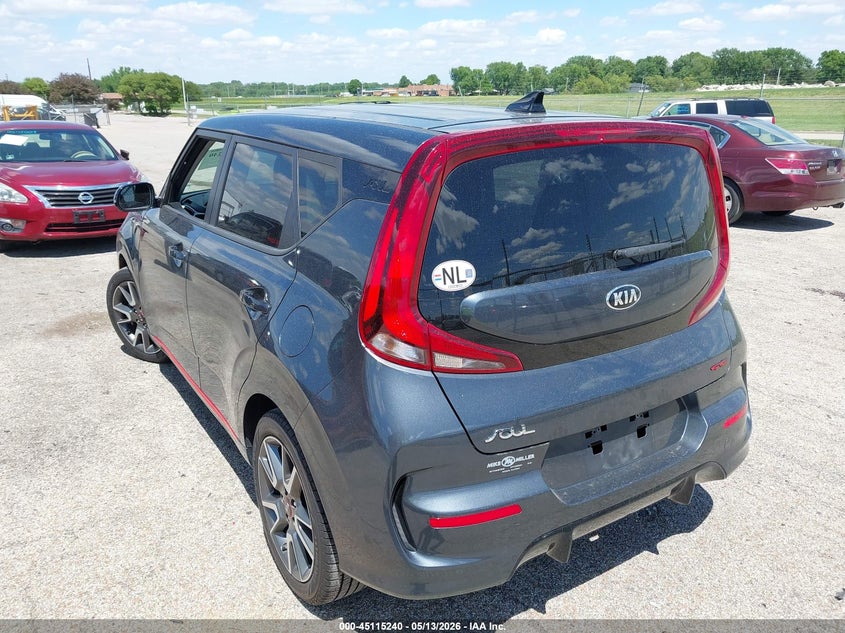 2020 Kia Soul VIN KNDJ63AU2L7034586 IAAI salvage auction — FRONT END, Salvage (Illinois), sold $2,550 on 2026-07-15 (photo 3)