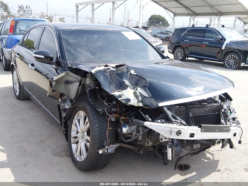 2009 Hyundai Genesis VIN KMHGC46F79U059430 IAAI salvage auction — FRONT END, Salvage (California), sold $525 on 2026-07-08 (photo 1)