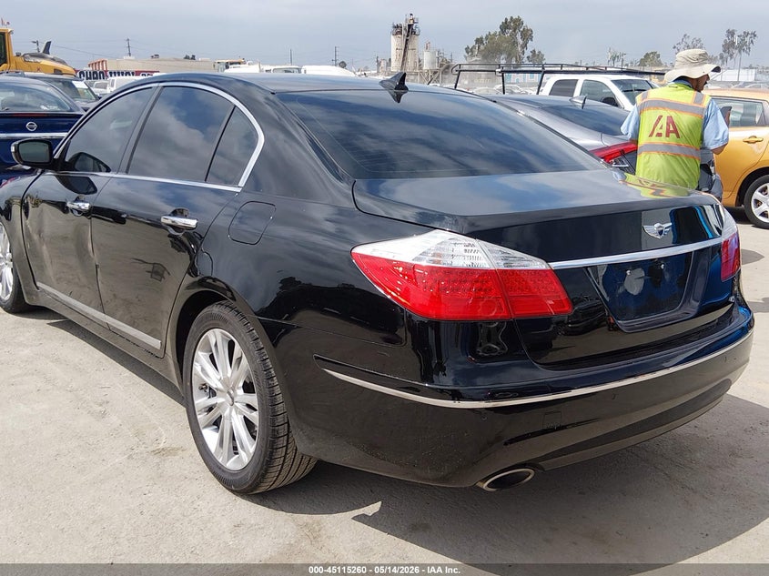 2009 Hyundai Genesis VIN KMHGC46F79U059430 IAAI salvage auction — FRONT END, Salvage (California), sold $525 on 2026-07-08 (photo 3)