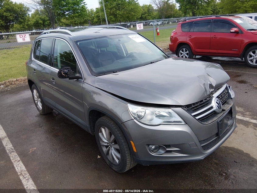2011 Volkswagen Tiguan VIN WVGBV7AX0BW547229 IAAI salvage auction — FRONT END, Salvage (New Jersey), sold $225 on 2026-07-20 (photo 1)