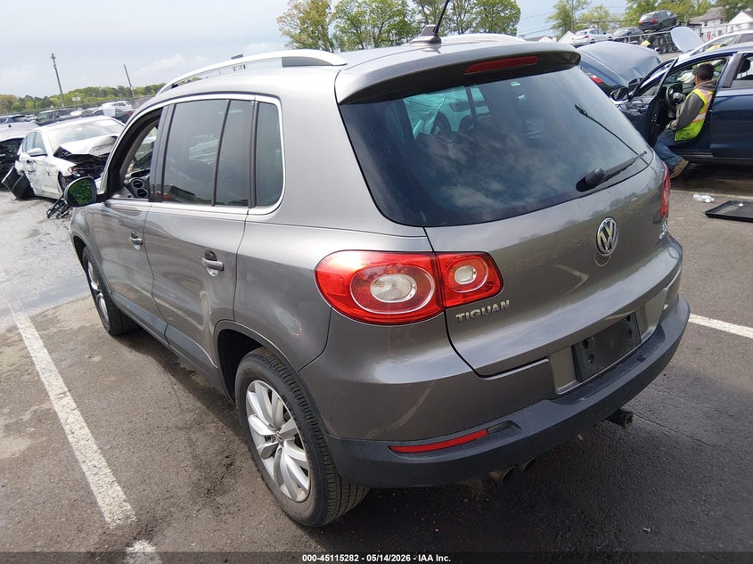 2011 Volkswagen Tiguan VIN WVGBV7AX0BW547229 IAAI salvage auction — FRONT END, Salvage (New Jersey), sold $225 on 2026-07-20 (photo 3)