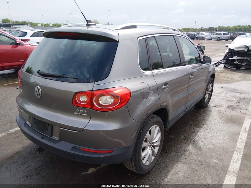 2011 Volkswagen Tiguan VIN WVGBV7AX0BW547229 IAAI salvage auction — FRONT END, Salvage (New Jersey), sold $225 on 2026-07-20 (photo 4)
