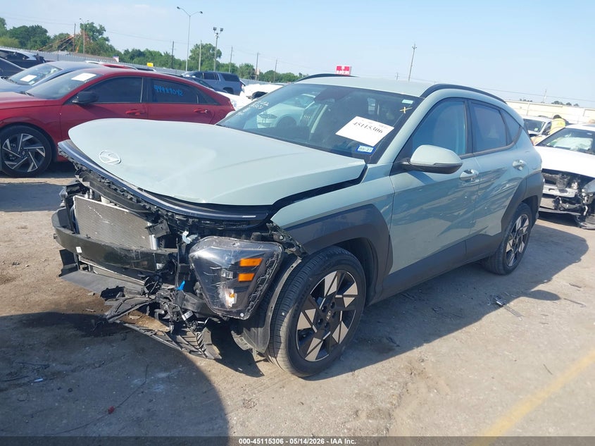 2024 Hyundai Kona VIN KM8HB3AB4RU143386 IAAI salvage auction — FRONT END, Original (Texas), sold $4,525 on 2026-07-15 (photo 2)