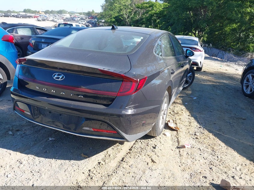 2023 Hyundai Sonata VIN KMHL24JA6PA288452 IAAI salvage auction — FRONT END, Salvage (Georgia), sold $1,700 on 2026-07-28 (photo 4)
